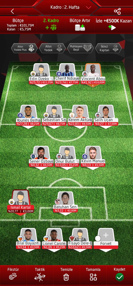 Sosyal Lig’de rüya takımımı kurdum, görmek için hemen tıkla⚽🚀 api.sosyallig.com/r/ttMm1ieU/0