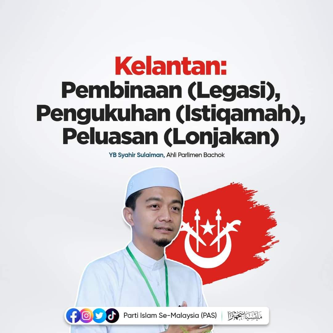 PASPusat's tweet photo. KELANTAN: PEMBINAAN (LEGASI), PENGUKUHAN (ISTIQAMAH), PELUASAN (LONJAKAN)

Saya membesar sebagai anak perantau, sangat memahami KEPAYAHAN dan KESUNGGUHAN anak-anak perantau balik mengundi.

(1/6) https://t.co/MQKcPxuvsm