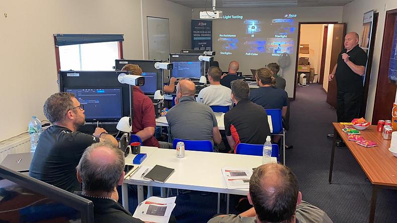 Eurosatwestern's tweet photo. Congratulations to all engineers who completed the #Dahua #CCTV Certified Training Course at out Eurosat Exeter Office. More training sessions soon!🔒👁️ #DahuaCertified #CCTVTraining #EurosatWestern #SecurityTechTraining https://t.co/7jj3ZwXXsY