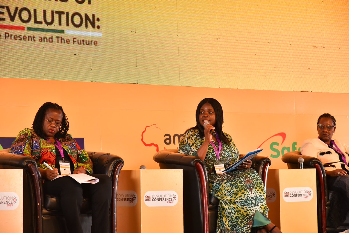 unwomenkenya's tweet image. "Poverty has a female face. We need to put more money into the hands of women, to uplift their families and communities" -
@annamutavati
#DevolutionConference2023
@CREAWKenya @gladyswanga @NcpwdOfficial
@cathymumma @ShaheenSnilofer @UNDPKenya