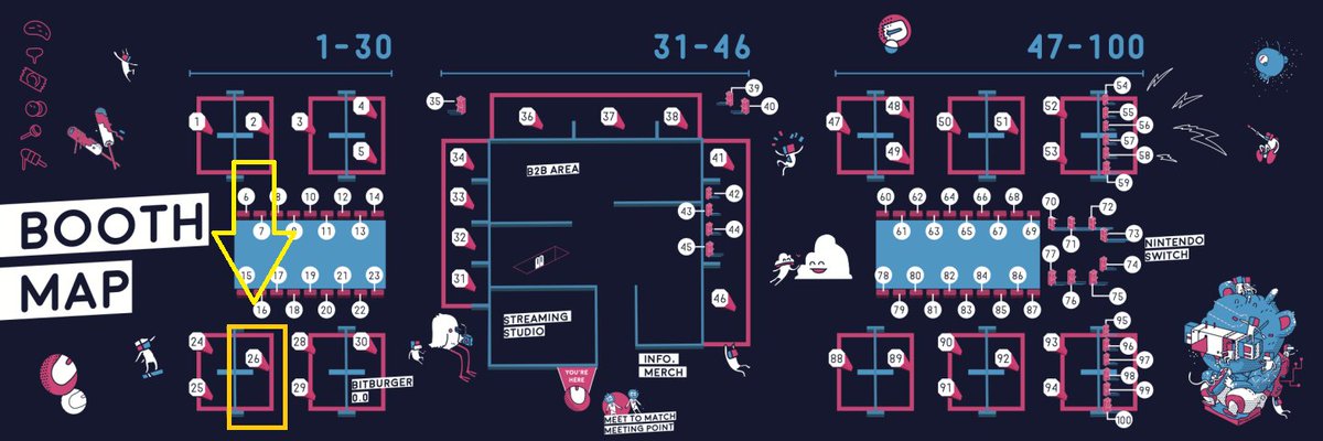 GentleTrollDevs's tweet photo. We can't wait to meet you at #Gamescom next week! 👾 You can find us, our goodies and our Gamescom exclusive demo at the Indie Arena Booth in Hall 10.2 and its Games Bavaria Booth, No. 26c.

Excited to see you all there! 💜 https://t.co/UR79BrrzHM