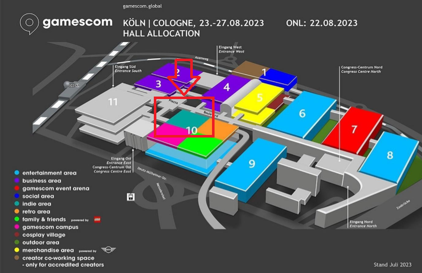 GentleTrollDevs's tweet photo. We can't wait to meet you at #Gamescom next week! 👾 You can find us, our goodies and our Gamescom exclusive demo at the Indie Arena Booth in Hall 10.2 and its Games Bavaria Booth, No. 26c.

Excited to see you all there! 💜 https://t.co/UR79BrrzHM