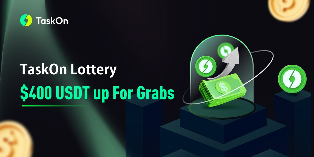 🎉🎉TaskOn Lottery | $400 USDT up for Grabs!

To give a warm welcome to new users joining the TaskOn Family, we're hosting a big airdrop event.  

You'll get a chance to win! Tap here to grab the tokens:
taskon.xyz/campaign/detai…