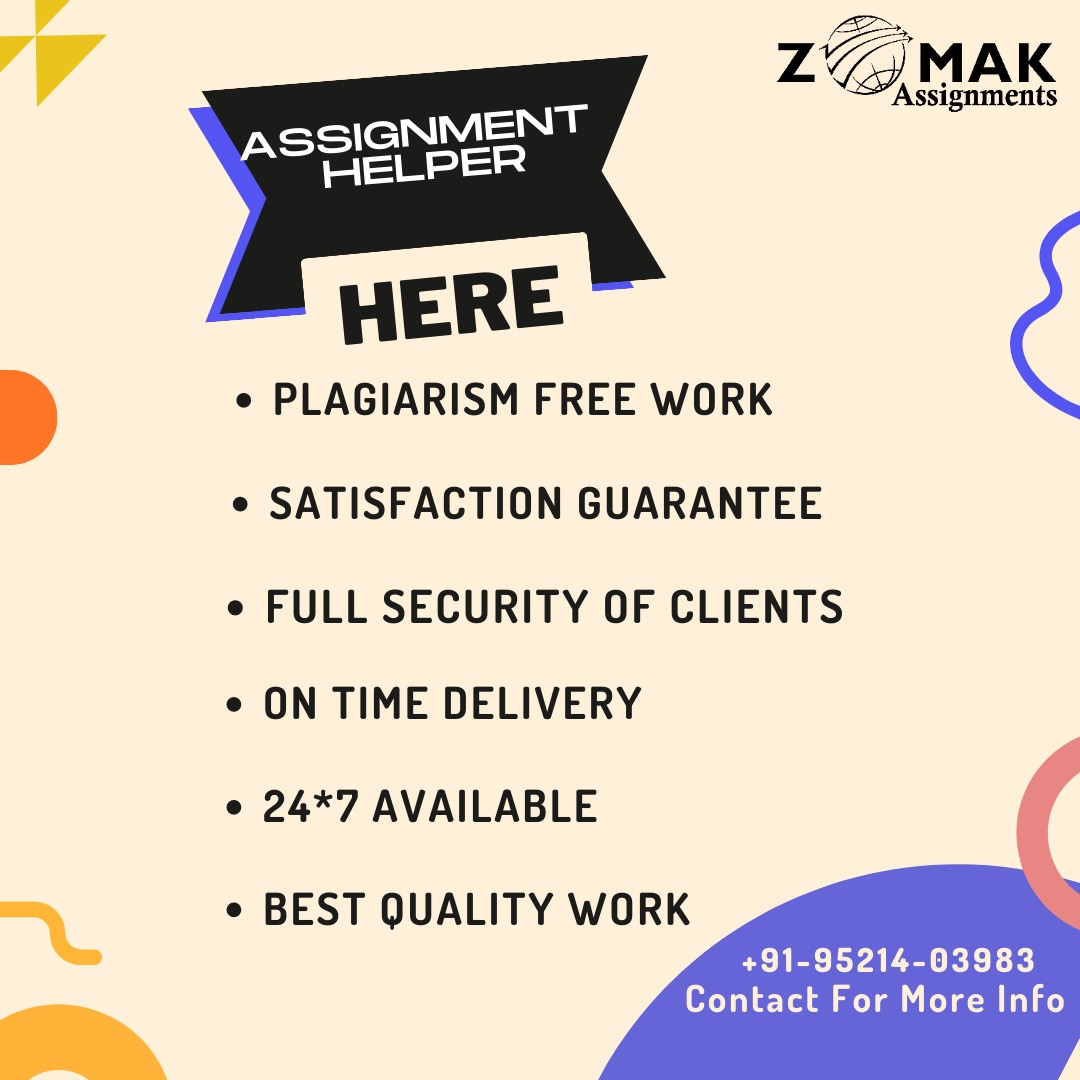 📚 Your Assignment Helper Is Here: Zomak Assignments Has Got You! 🌟💼

Contact Us - +91 95214-03983

#zomakassignments
#usa
#australia
#canada
#unitedkingdom
#ireland
#india
#poland
#europe
#germany
#assignmenthelp #assignmentwriting #essayhelp