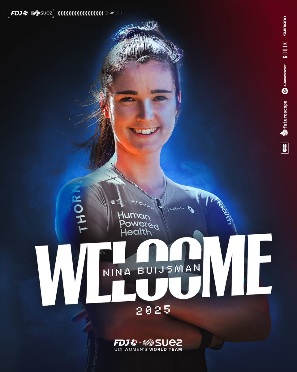 FDJ - SUEZ (@fdj_suez) on Twitter photo Good news to round off the week ! ๐คฉ
โ๏ธ The team is delighted to announce the arrival of <a href="/NBuysman/">Nina Buijsman</a> ๐ณ๐ฑ for the next two seasons !
๐๐ fdj-suez.fr/nina-buijsman-โฆ Good news to round off the week ! ๐คฉ
โ๏ธ The team is delighted to announce the arrival of <a href="/NBuysman/">Nina Buijsman</a> ๐ณ๐ฑ for the next two seasons !
๐๐ fdj-suez.fr/nina-buijsman-โฆ