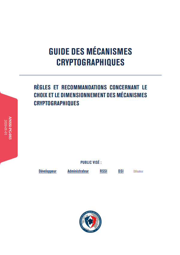 [#VendrediLecture]
💻 Pour répondre à des objectifs de sécurité tels que l'intégrité, l'authentification et la confidentialité il existe des mécanismes cryptographiques.
#SSI #cybersécurité

❓ Mais parmi ces mécanismes, le quel choisir ?
ssi.gouv.fr/entreprise/gui…