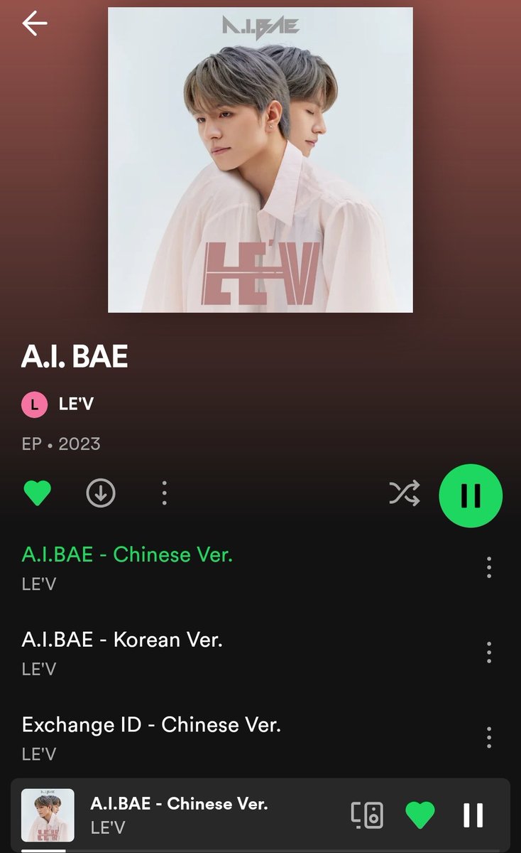 open.spotify.com/album/0rspt1Fs…

LE'V AIBAE MV OUT NOW
 #AIBAE_OutNow #레비_데뷔해요 #LEV #WANGZIHAO <a href="/LEV_Official_/">LE'V</a>