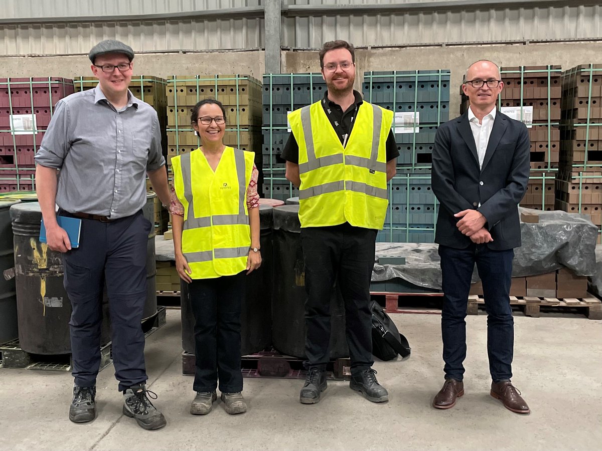 Kenoteq (@kenoteq) on Twitter photo A privilege to welcome <a href="/GregorIrwin/">Gregor Irwin</a>, the Scottish Director General for the Economy to our new East Lothian production facility. Sharing experiences and challenges in the #CircularEconomy #NetZero #sustainableconstruction #waste #investment #spinout #commercialisation A privilege to welcome <a href="/GregorIrwin/">Gregor Irwin</a>, the Scottish Director General for the Economy to our new East Lothian production facility. Sharing experiences and challenges in the #CircularEconomy #NetZero #sustainableconstruction #waste #investment #spinout #commercialisation