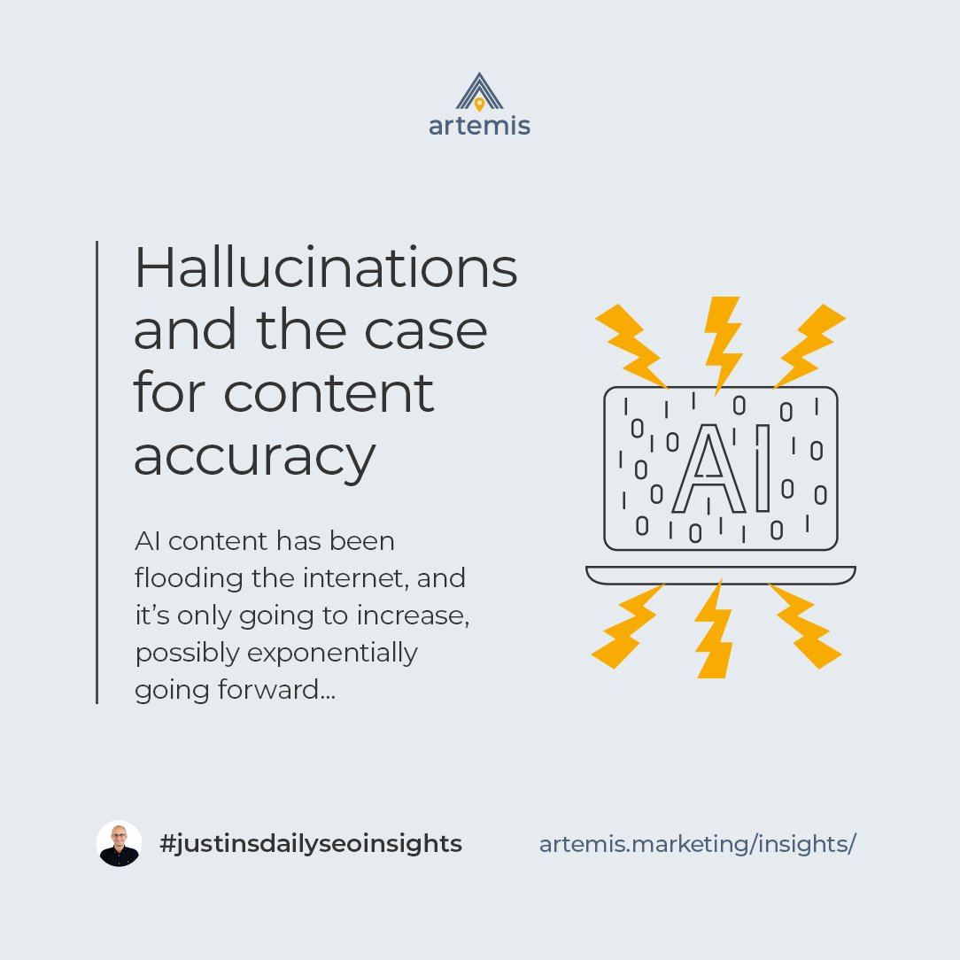 Discover the phenomenon of AI hallucinations - when AI systems perceive or generate things that aren't real. Read the full article:

artemis.marketing/blog/what-are-…