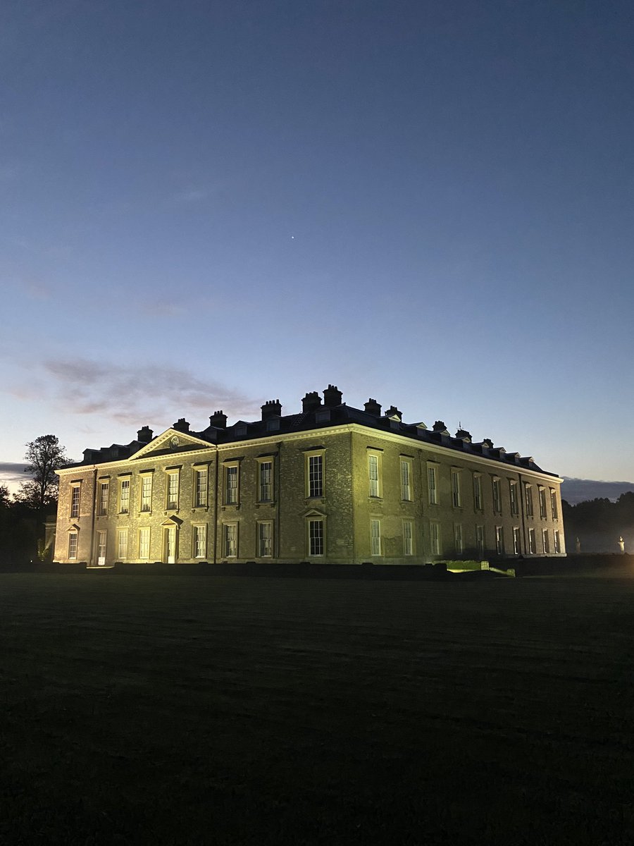 Night falling at ⁦<a href="/AlthorpHouse/">Althorp</a>⁩