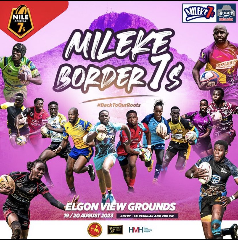 Time check…not even 24hours to this colorful circuit🥳🥳🥳 @mileke7s tujja tujja💃💃💃🏉🏉🏉 
Those still in Kampala…let’s set off so we get enough rest for the day tomorrow💃💃 action packed rugby🎊
#ARROGANCE💚💚 
#NileSpecial7s