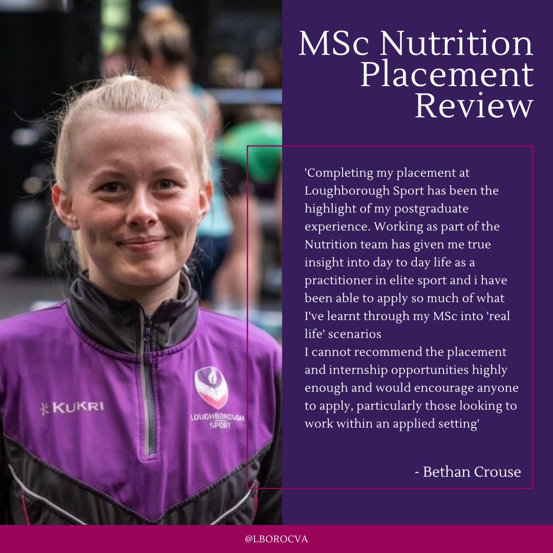 ⚠️ Join the Performance Nutrition Team ⚠️ Interested in taking over as our 2023-2025 Performance Nutrition Placement but not sure what it's like, here's what Bethan had to say. Details on how to apply can be found via the link in our bio. Applications close: 31st August