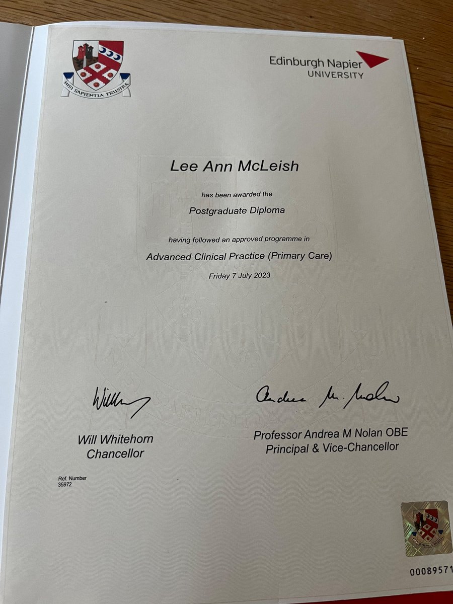 L.mc (@mc28lee) on Twitter photo 18 months of intense learning - going from Intensive Care to Primary Care - it’s a whole new world! A little rest then tackling the Masters <a href="/EdinburghNapier/">Edinburgh Napier University</a> #nurse #ANP #graduate 📜 👩🎓 18 months of intense learning - going from Intensive Care to Primary Care - it’s a whole new world! A little rest then tackling the Masters <a href="/EdinburghNapier/">Edinburgh Napier University</a> #nurse #ANP #graduate 📜 👩🎓