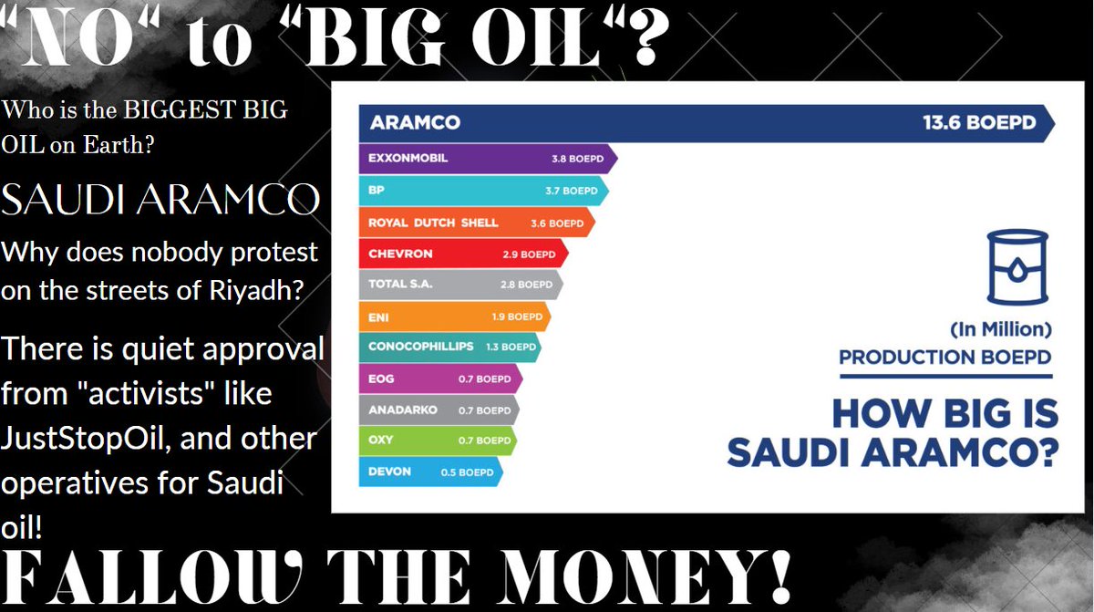 DrPCJustice's tweet photo. Here is the proof: @JustStopOil works effectively for Saudi Aramco.

#GlobalResistence #NationalSecurity https://t.co/BBsE1HwjEw