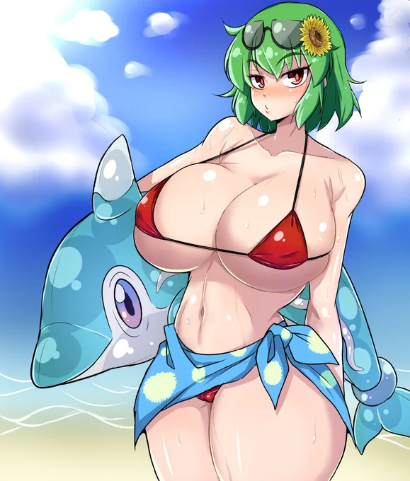 夏だ!海だ!水着だ!ゆうかりんだ!#東方Project  #風見幽香 