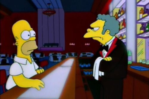 The entire The Shinning section of Treehouse of Horror 5. It’s perfect. I can’t see the blood in the elevator scene from The Shining anymore without hearing Mr. Burns saying “That’s odd, usually the blood gets off on the SECOND floor”