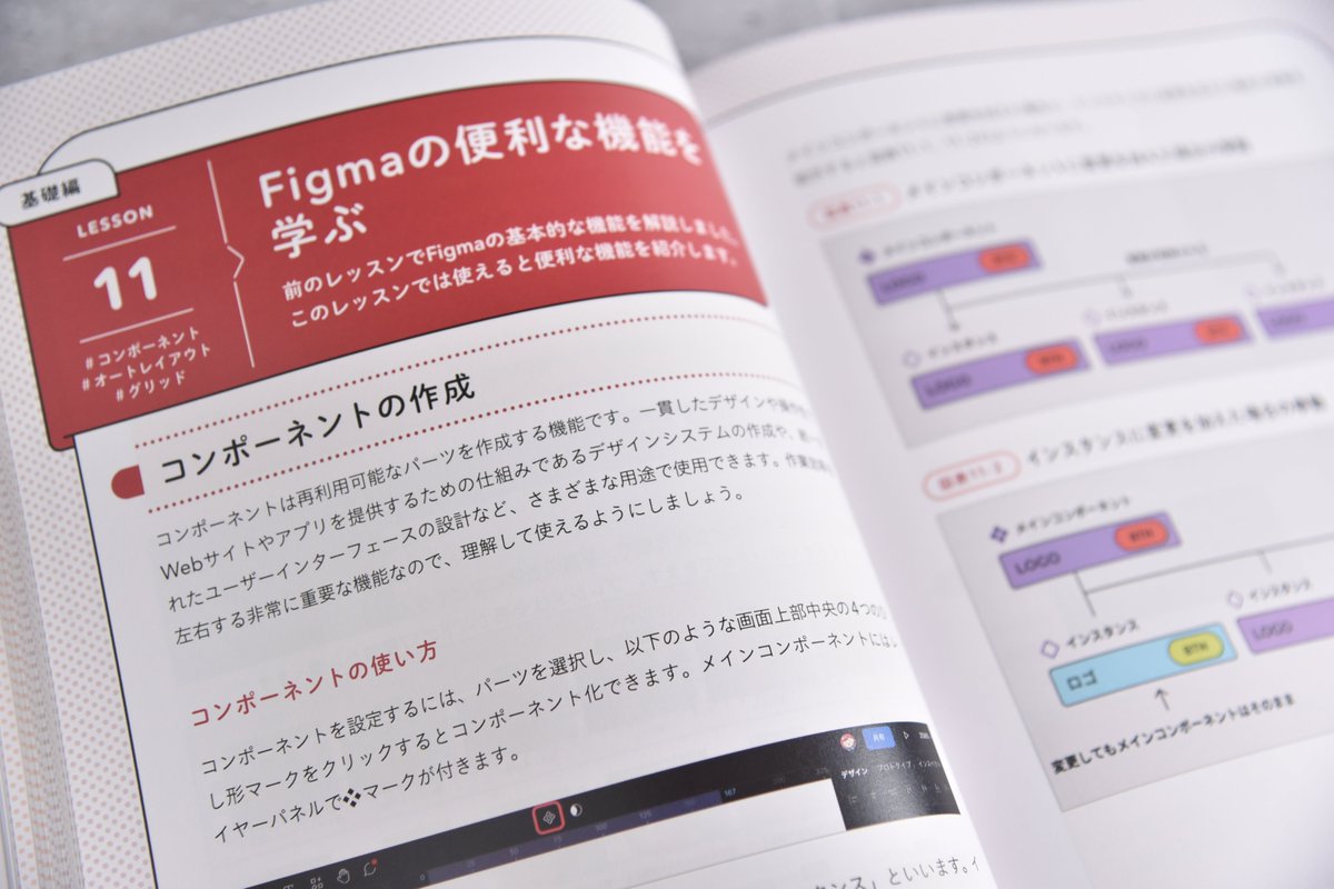 『はじめてでも迷わないFigmaのきほん』  

Figmaでロゴやバナーを作成しながら、Figmaならではの便利機能や操作が学べて、めちゃくちゃ分かりやすい本です！インプレスさんからご献本頂きました🙏 

今日8/18から３日間限定でなんと、全文無料公開されてます！今週末Figmaの練習におすすめです！✨