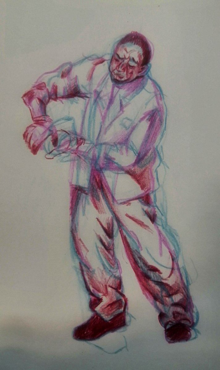 جوری که عاشق کار با مداد رنگی ام:) ❤️