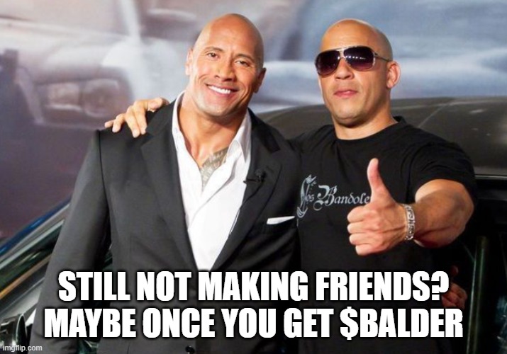 BalderSexier's tweet photo. If you're looking for friends, then maybe you should get $BALDER and you'll have them! https://t.co/hC32ERPPLv