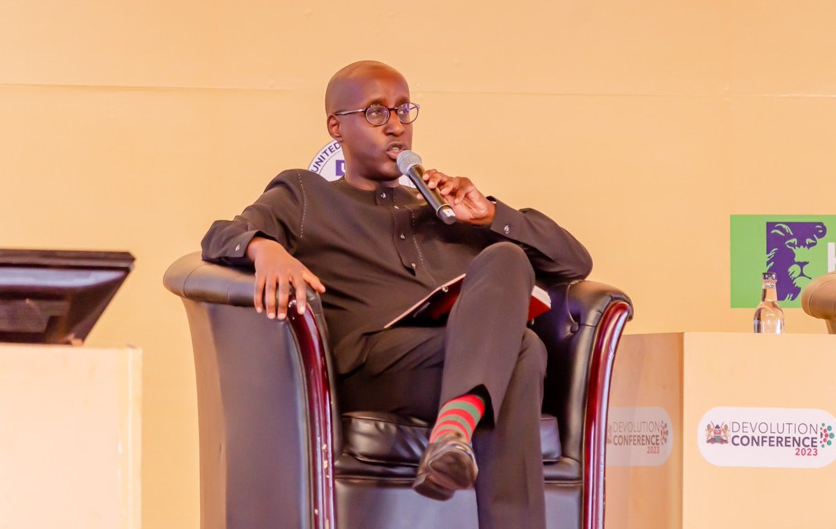 UNDPKenya's tweet photo. 🇰🇪Devolution, serves as a #convergence machine for Kenya! 
The gains accrued are clear &amp; we need to ensure all counties are in a position where, they can strategically experience the convergence &amp; prosper at all levels. -RR @ANgororano 

#DEVCON2023
#DevolutionConference2023 https://t.co/aTVze4ksy4