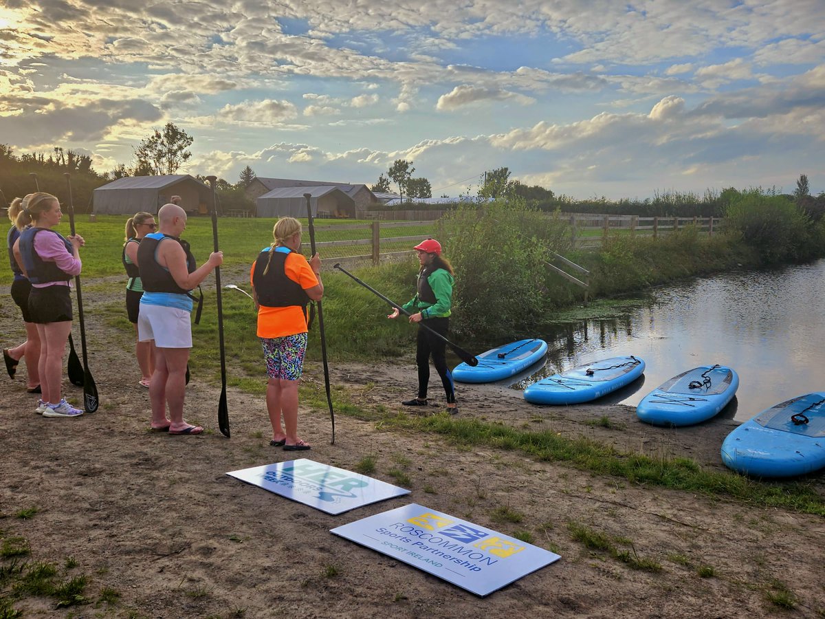 Ros_sports's tweet photo. Celebrating HER Outdoors Week 2023๐
In a first-time endeavour, we were delighted to have offered Stand-Up Paddle Boarding at Shannon River Adventure to celebrate HER Outdoors Week 2023!๐ข
#keepingRoscommonActive https://t.co/4Uqa92v4qg