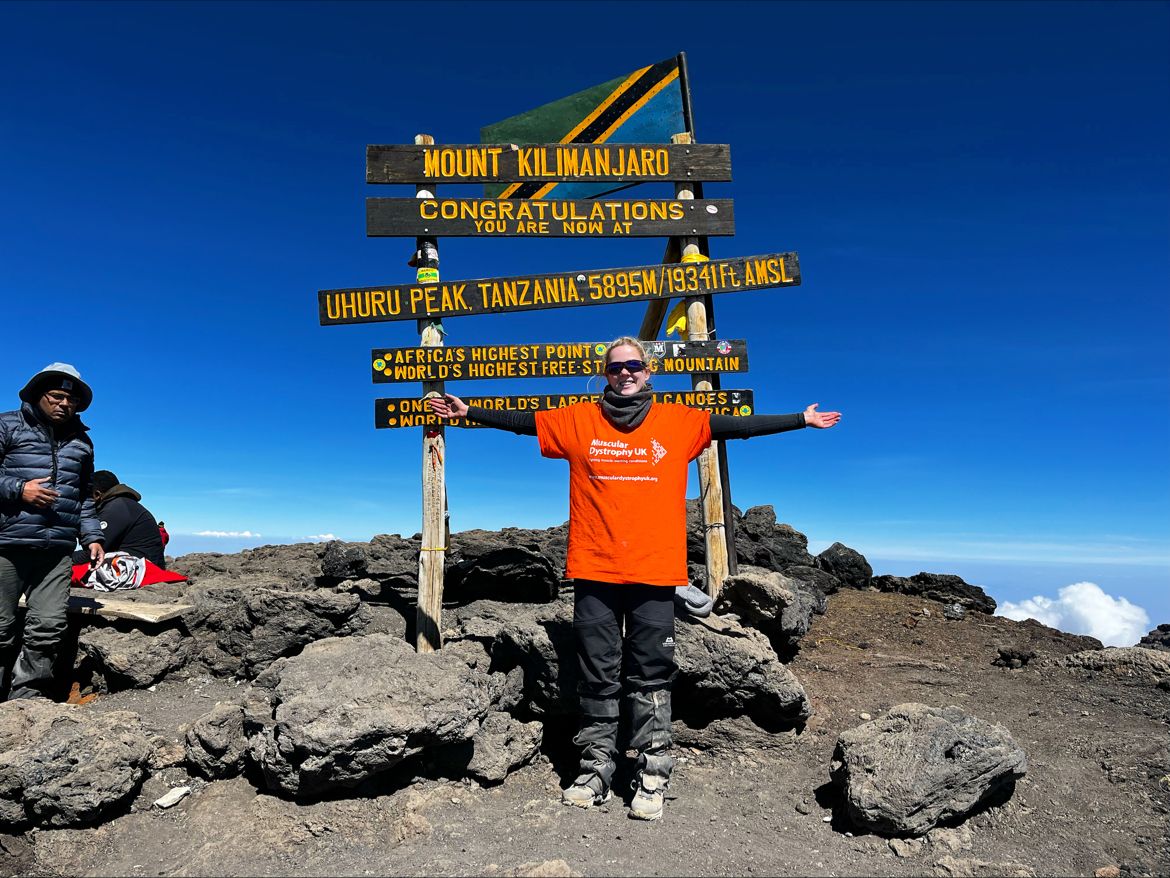 So what are your plans for the weekend?? Olivia is following in her cousin Hetty's (pictured) footsteps and jetting off to climb Kilimanjaro for <a href="/MDUK_News/">Muscular Dystrophy UK</a>  If it is something you've always wanted to do, you can find out more here>>>> musculardystrophyuk.org/get-involved/e…