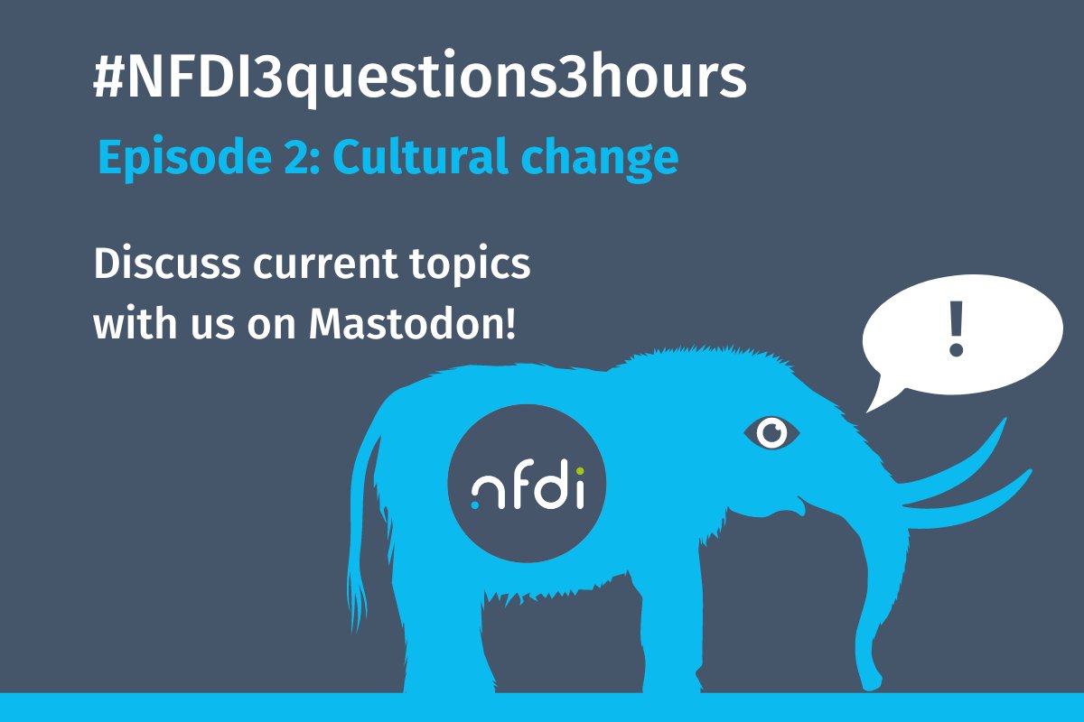 NFDI - @NFDI@nfdi.social tweet media
