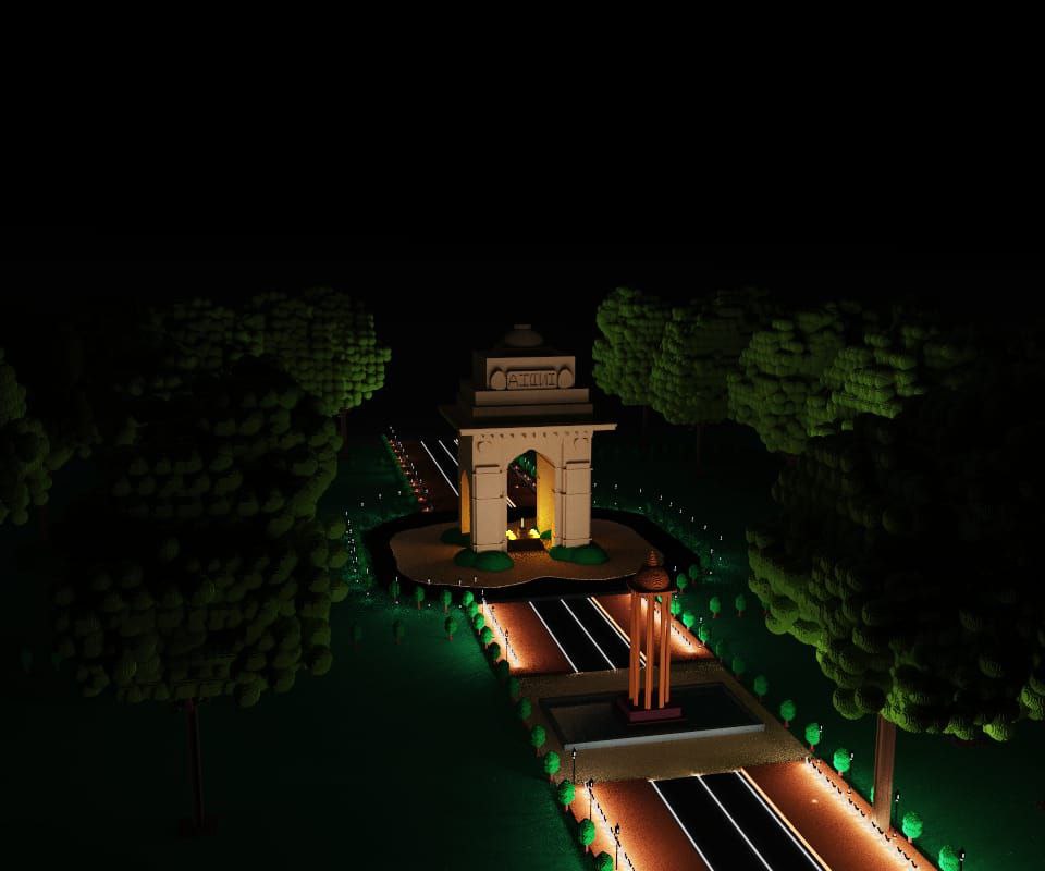 scribble_town's tweet photo. Here are a few of our Voxel Renders 🥳

India Gate ~ https://t.co/Cy8KZMgt88 https://t.co/kDjjZcedVR