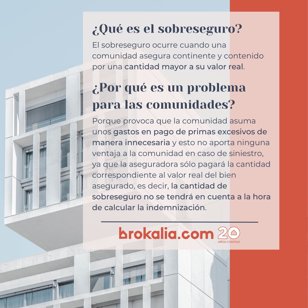 AAFFCadiz's tweet photo. 💡 ¿Qué es el #sobreseguro en las pólizas de seguro de comunidades y qué consecuencias puede tener?

#AAFF #AFColegiados https://t.co/qFXuRA1WRZ