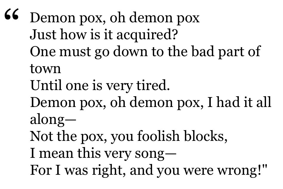 Will Herondale Demon Pox Song