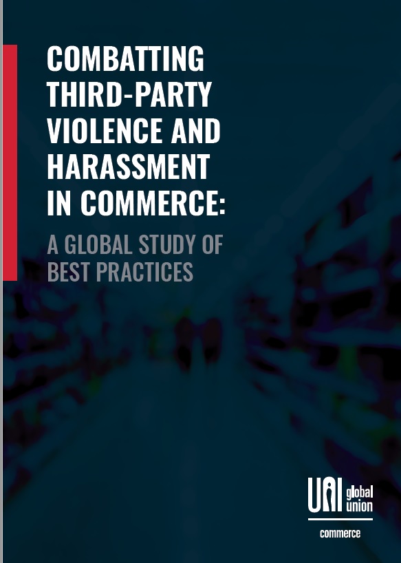 CommerceUni's tweet photo. 📃Our new report on combatting third-party violence is out! 
📌Best practices from all around the world are available in the report
🙏🏿Special thanks go to @uniontounion, @Handels_facket, @Unionen 
📌For the report &amp; executive summary in multiple languages: https://t.co/bVoYLslWbT https://t.co/KOPCsLnhfN