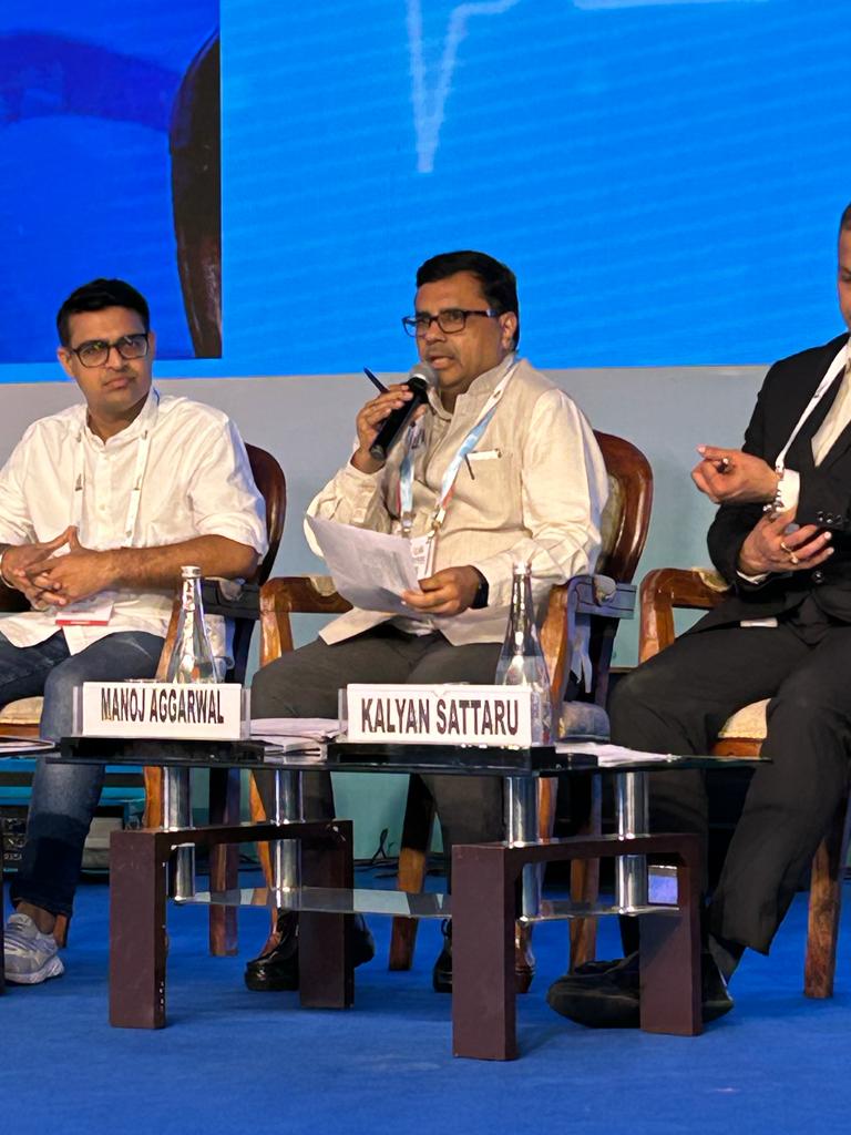 “Under PMJAY under Ayushman Bharat in Gujarat we have increased the limit to INR 10 Lakhs per family &amp; those senior citizens with an income of less than INR 6 Lakhs are also covered in the scheme” - Shri Manoj Aggarwal, Additional Chief secretary, Health &amp; Family Welfare