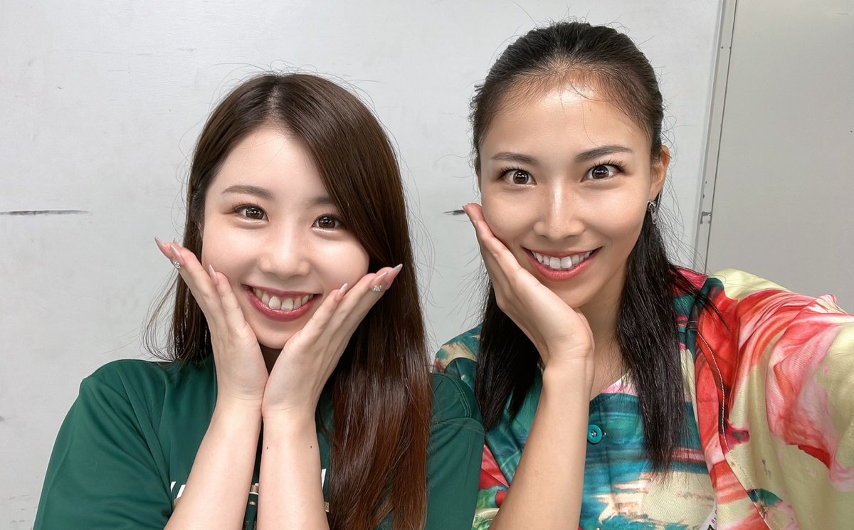 推しの子とご対面🐥
@HIYORI_BsGirls 
ぴよりん可愛いすぎるんやけど😍
明日はよろしくね〜♪

※ほっぺツンツンさせてもらえた❤️笑

#オリックス #BsGirls #Bs2023
#343RAY #373HIYORI
#BsGirls10th💎