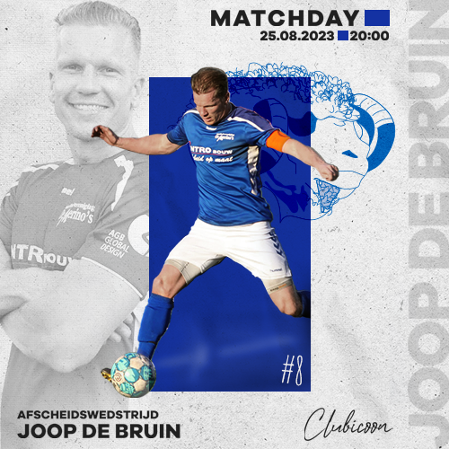 vvdeMerinos's tweet photo. Joop de Bruin neemt aankomende vrijdag 25 Augustus tijdens een speciale avond op de groene velden afscheid als voetballer. Het vriendenteam van Joop speelt deze avond tegen de A-selectie van de Merino’s. https://t.co/FAXAQqdCiv