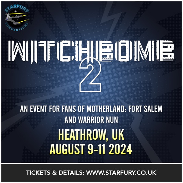 Witchbomb, our event for fans of Motherland Fort Salem and Warrior Nun, will return on 2024! Tickets are now onsale! Get yours at purchase.growtix.com/eh/Starfury_Co…