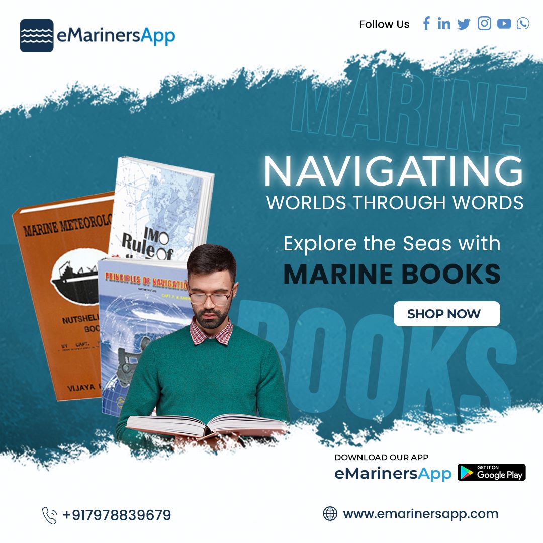 Are you a seafarer who wants to expand your horizons and learn new things? Are you looking for #marinebooks that will help you master your craft and advance your career? If yes, then you need to check out the eMariners App. 

Place your order at wa.me/c/917978839679
#navybook