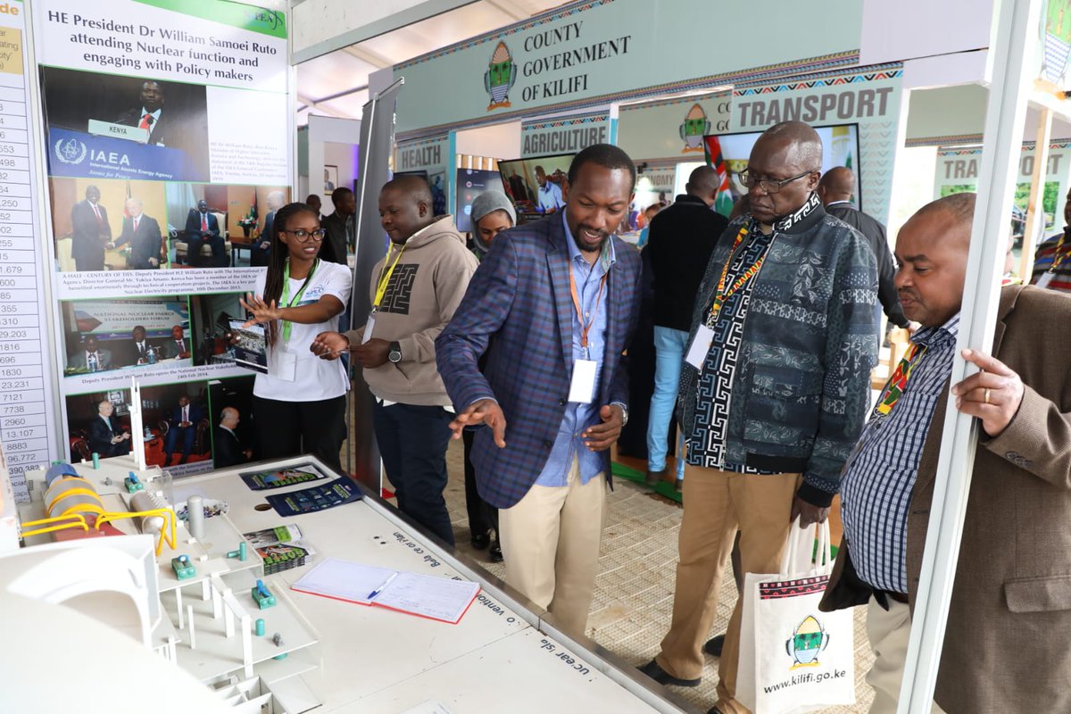 nuclearkenya's tweet image. As we educate the public about
#nuclearpower, the
#DevolutionConference2023 is
yielding productive discussions. Management of radioactive waste, nuclear security, and Kenya's
progress were among some of the concerns addressed.