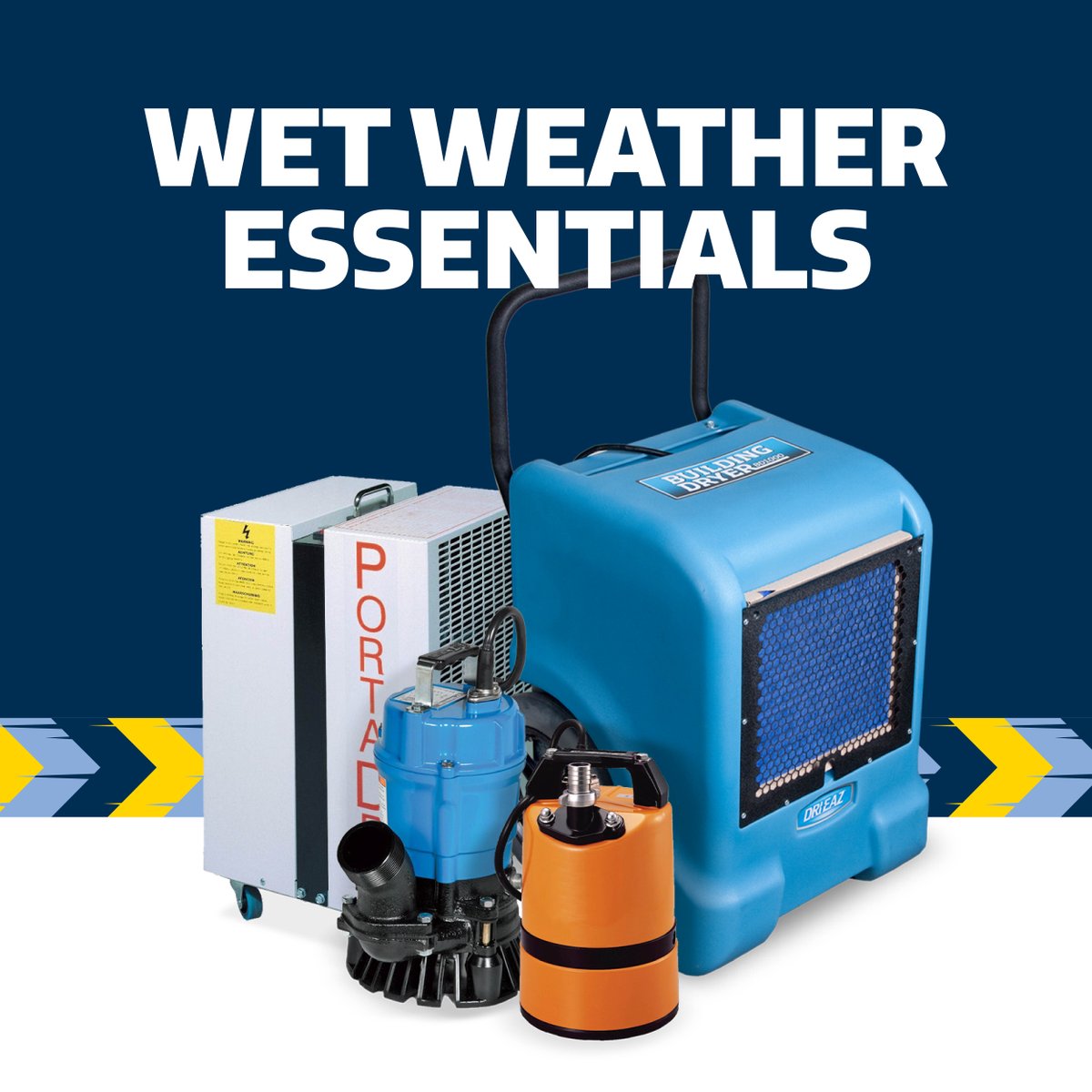 With #heavyrain expected across the #SouthEast, make certain you're prepared with pumps and dehumidifiers to keep your site dry over the weekend. Get in touch and hire today: ow.ly/TreN50PAJWR #TheHireman #LondonConstruction #ConstructionEquipment #EnquipmentRental