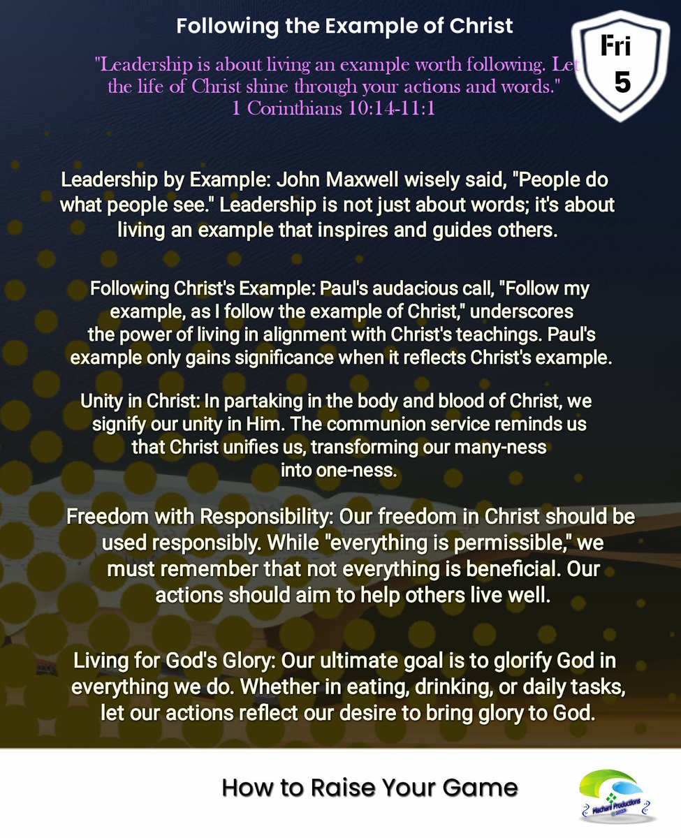 calvomacha's tweet image. 🌟👣 Let the life of Christ guide your steps. Like Paul, may our actions and words be a reflection of the example set by our Savior. In all things, seek to bring glory to God and serve others. 🙏🌿 #FollowingChrist #LeadingByExample #GlorifyGod