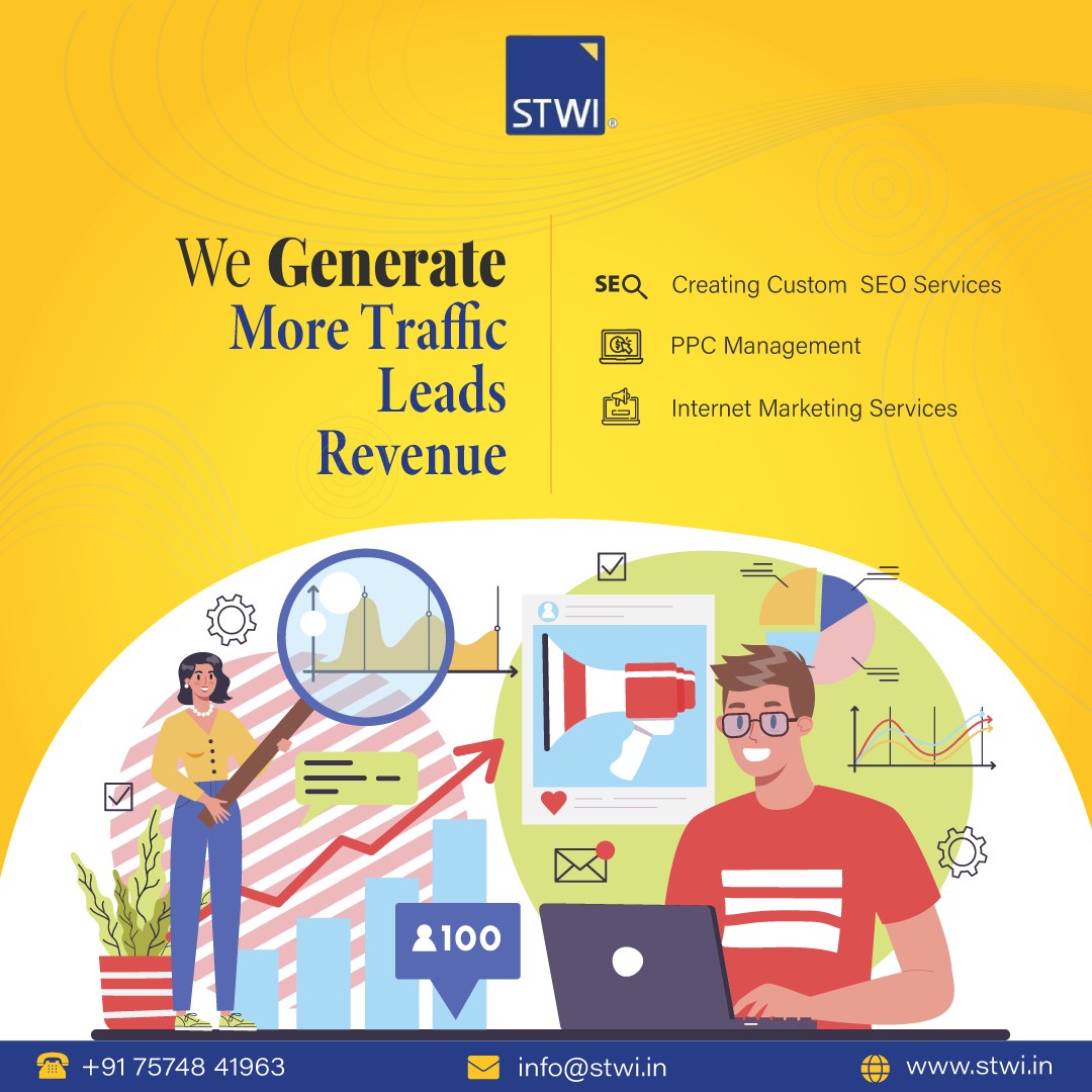 stwiahmedabad's tweet photo. WE GENERATE MORE TRAFFIC | #LEADS | #REVENUE
Creating Custom SEO Services
PPC Management
Internet Marketing Services
π² :- +91 75748 41963
π© :- info@stwi.in
π :- https://t.co/uhNqLQYDns
#seo #seoservices #seoservicesagency #seoagency #seoagencyindia #seoexpert #stwi https://t.co/HDWcSr1Dq2