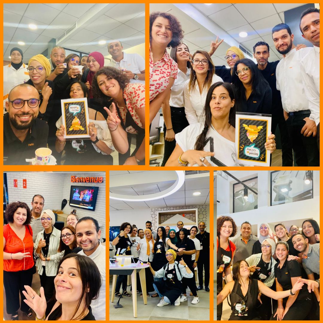 habiblatrach's tweet photo. En cette saison estivale Orange Tunisie lance la tournée spécial boutique "pause tfarchika" .
Un moment de retrouvaille et de partage avec les équipes commerciales autour une glace rafraîchissante.
@millet_thierry
@MimouniAicha https://t.co/DallaFfQPj