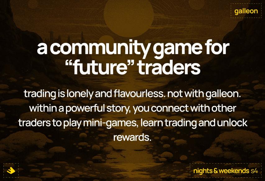 galleon_trade's tweet photo. GM☕ Galleonverse's news 🗞️

---{🏴‍☠️🧭}---
The Tavern🦜

📍Understanding market sentiment with @GtnToni
https://t.co/ClXU0qESAR

📍Something is cooking by @heyTiti_ 
https://t.co/QtsY7QIoYU

📍There is a new pirate in Town @thecrypt0guy 
https://t.co/hZi3MnqENg

---{🏴‍☠️🧭}---
The Pirates Bay ☠️

📍BUILDSPACE
We're participating to an acceleration program called Buildspace. 

6 weeks, focused on building.

📢The announcement: https://t.co/ornsYH38N5

📍COMMUNITY GAME
A community game for "future" traders.

We are using it to build the best experience possible between now and the Alpha protocol release in December.

📢The announcement: 
https://t.co/p9KGkpsKup

📍NEXT TUESDAY
For 2 weeks now we've had tons of fun crafting a quite unique experience. 

Thanks for your contributions last Friday and Yesterday during the community calls!

Next Tuesday we will deliver the first byte of it. 

What we can tell you for now is: there's a mix of trading, gaming, art, story... 

Let us drop some art works & screenshots to tease you a bit. 

📍Community call
https://t.co/WR3AzOLJaW

---{🏴‍☠️🧭}---
The Shipyard 🔨

Builder Pirates at work: Partners 🤝🏼

📍365 days of @wim_dao 

The article 🗞️
https://t.co/Nj7nrGxOwr

📍IRL Event: This Must Be the Place 
Canary Islands, 06/10, by @chainguru 

The announcement:
https://t.co/ybweSh9rto

---{🏴‍☠️🧭}---

Hot stuff is about to be dropped.

Be ready, we will need you guys to be more active than ever.

We're on deck, full sails ahead.

#Galleon