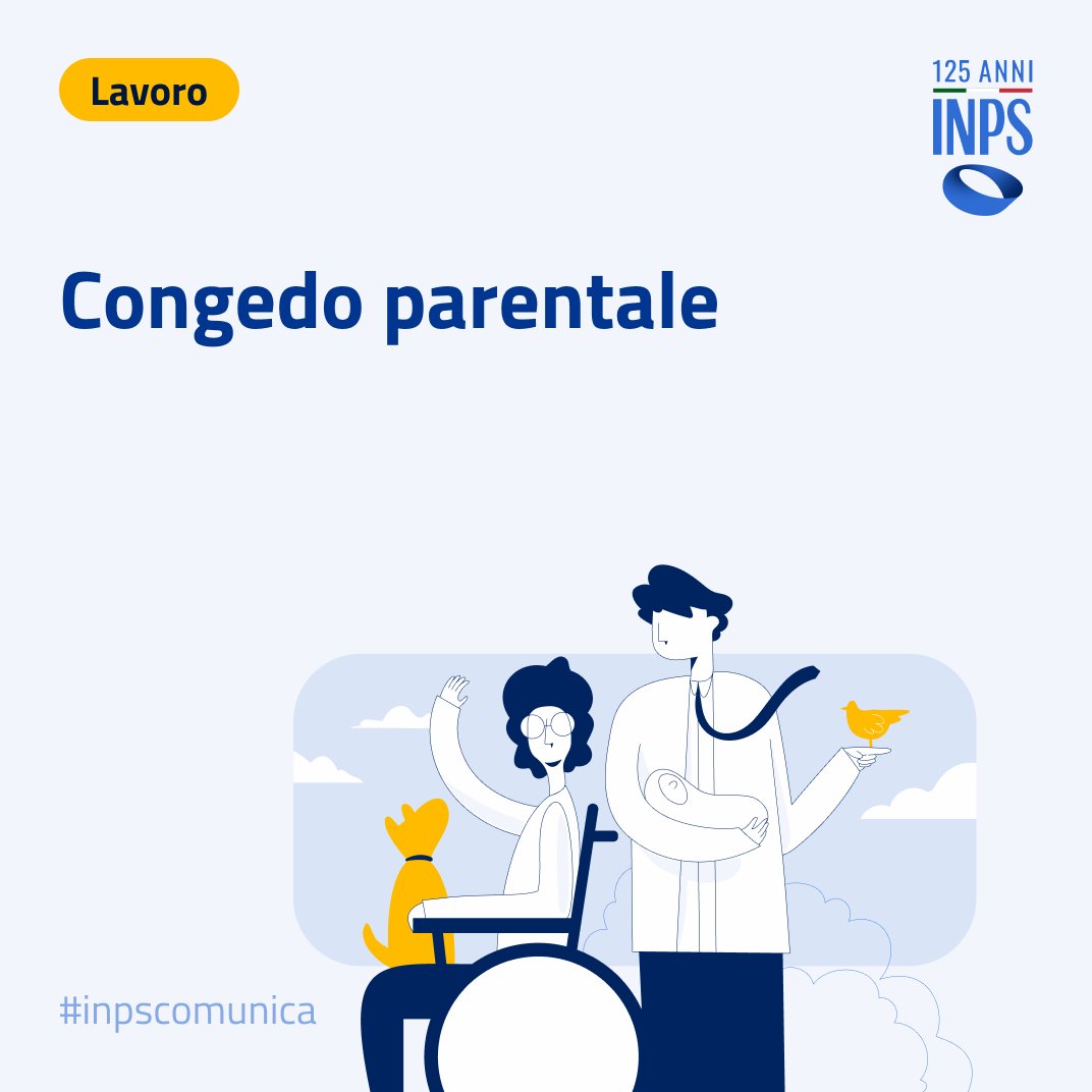 La #LeggediBilancio2023 ha elevato, per una mensilità, l'indennità di #congedo parentale dal 30% all'80% della #retribuzione. 
Istruzioni settore privato 👉 bit.ly/3ohlH3F 
#InpsComunica #CongedoParentale