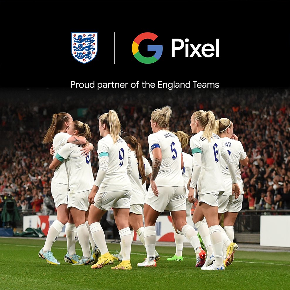 Doing us proud. All the best on Sunday @lionesses 🏴󠁧󠁢󠁥󠁮󠁧󠁿 #TeamPixel