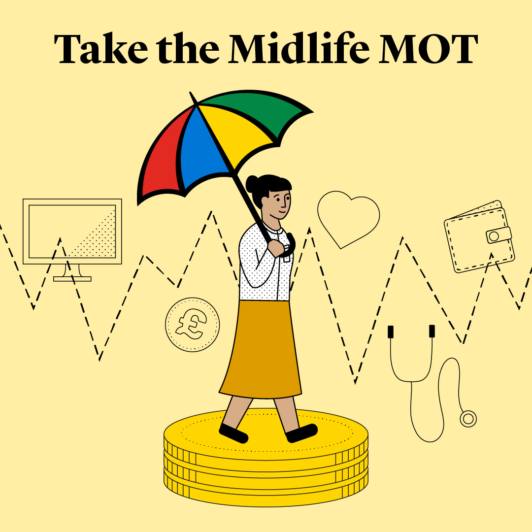 Midlife is an ideal time to take stock of work, wealth and wellbeing. We’ve created the #MidlifeMOT in partnership with @OUFreeLearning to help people lay the foundations for their future. ow.ly/850P50PAiRg