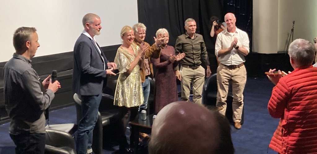 CraigLongfellow's tweet photo. @claregrogan2 @glasgowfilm @carolineguthrie @Jgs_x Fantastic Night 5 Stars ⭐️⭐️⭐️⭐️⭐️ for Everyone 
The Film, The Cast, The GFT Crew &amp; The Audience! 😎👍🏻❤️ https://t.co/Tq45JUwzH4