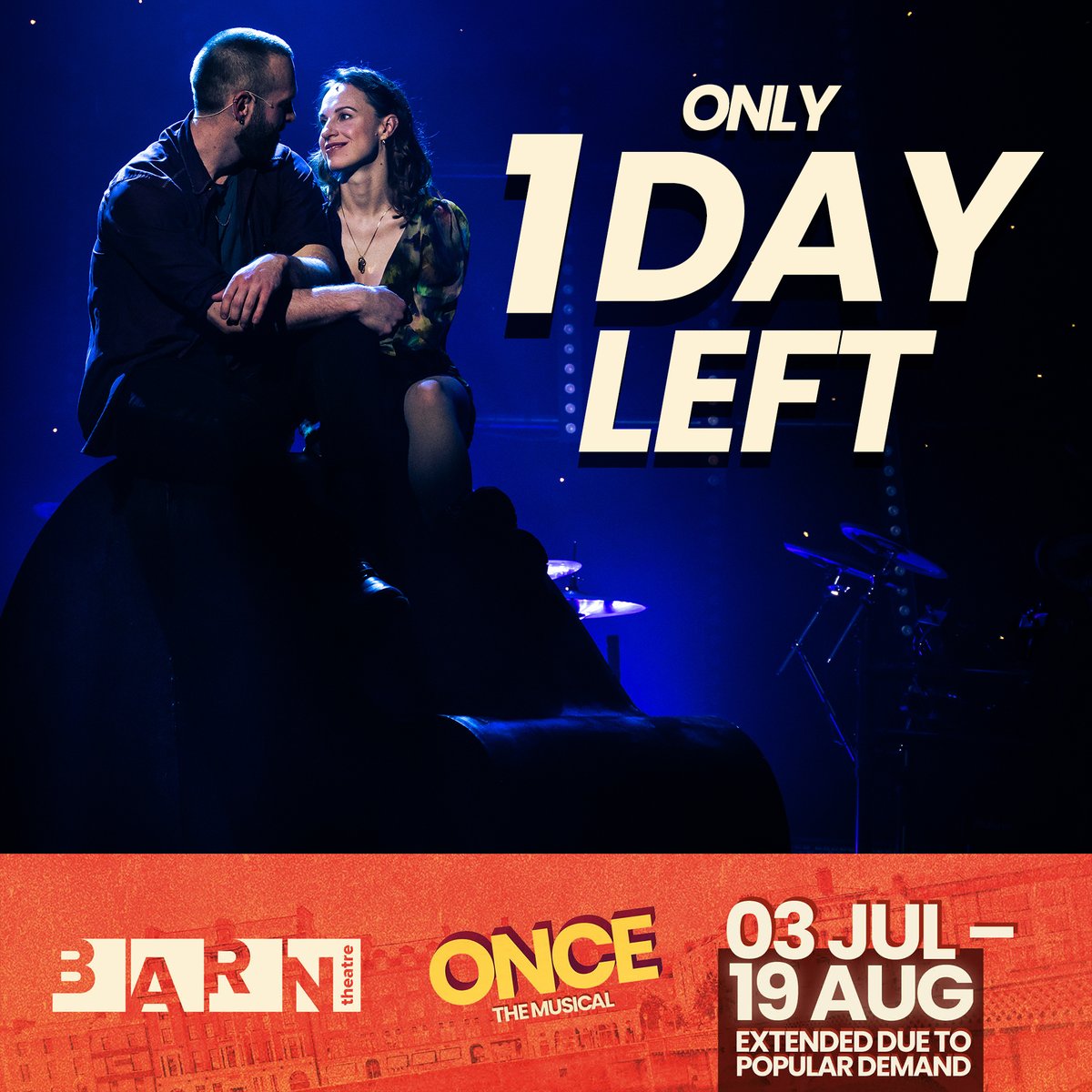 theBarnTheatre's tweet photo. Tomorrow is the last day of this achingly bittersweet love story. In just five days, a Girl changes a Guy's life forever. Don't miss your final chance to see this onstage at The Barn Theatre.
https://t.co/xYknuPrRNc https://t.co/v8NCgrYpIi