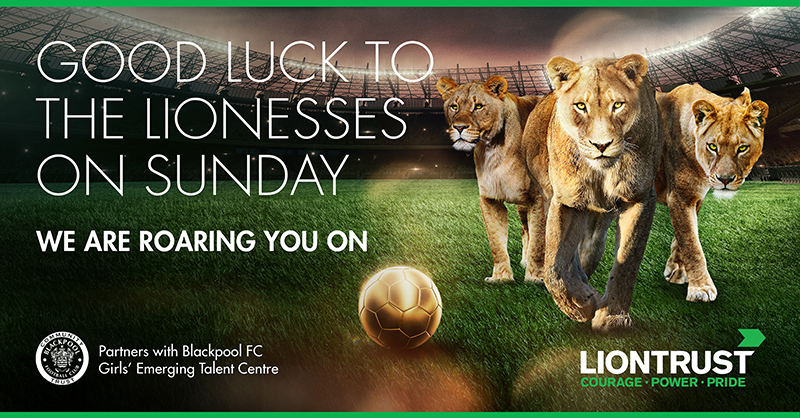 Good luck to the Lionesses on Sunday. We are roaring you on! #lionesses #womensfootball #womensworldcup