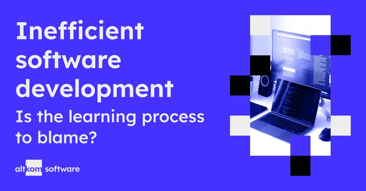 Have you ever stopped to wonder when your teams do their learning and how that affects their performance in the #softwaredevelopment process? Can problems with story-point cost estimates and sprint delays stem from ineffective learning strategies? More: altkomsoftware.com/blog/software-…