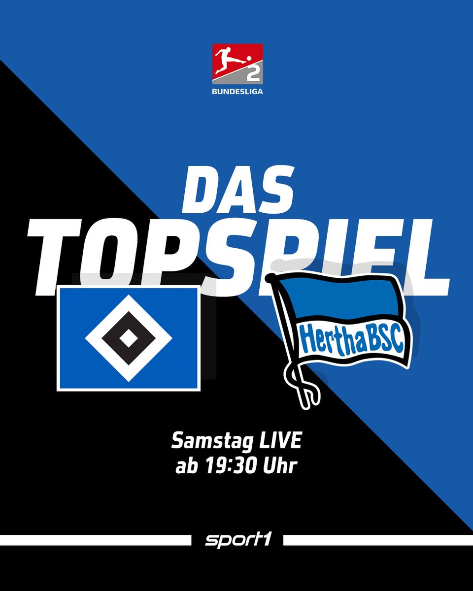 Vorfreude auf einen tollen Fußballabend unter Fluchtlicht in Hamburg: <a href="/SPORT1/">SPORT1</a> zeigt das Topspiel der 2. Bundesliga #HSVBSC am Samstagabend live im Free-TV! Für uns sind <a href="/Ruth_Hofmann/">Ruth Hofmann</a>, <a href="/MarkusHoehner/">Markus Höhner</a>, Martin #Harnik und Fabian #Greve vor Ort.
